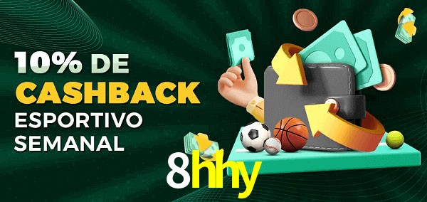 10% de bônus de cashback na 8hhy